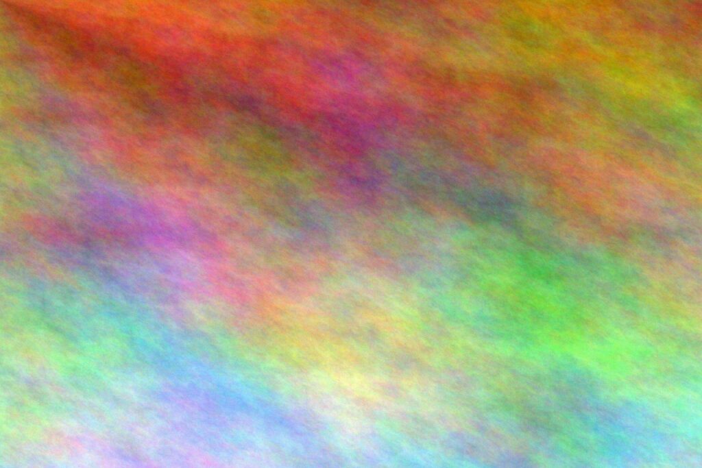 Abstrakte Farbstudie Nr. 54 mit fließenden Farbverläufen