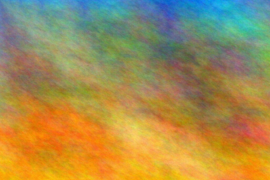 Abstrakte Farbstudie Nr. 128 mit fließenden Farbverläufen