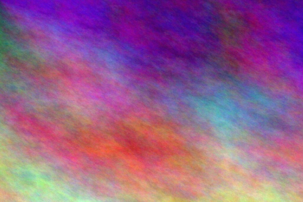 Abstrakte Farbstudie Nr. 143 mit fließenden Farbverläufen